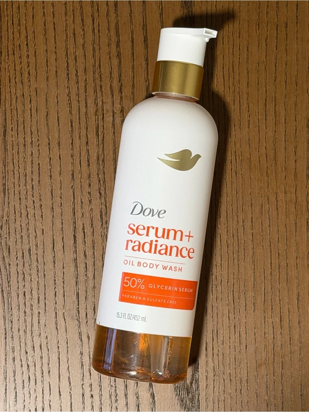 Serum+ Radiance Oil Body Wash - White & Gold